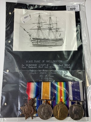 Lot 609 - Medals - (4)