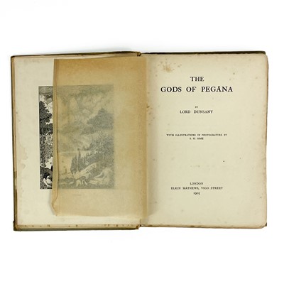 Lot 131 - Lord Dunsany (Edward Plunkett). Three first editions.