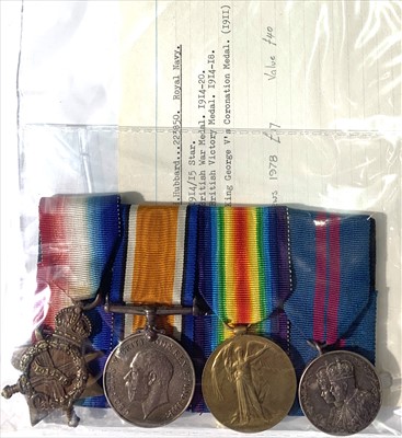 Lot 614 - Medals - (4)