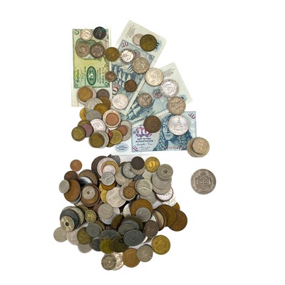 Lot 22 - World Silver & Other Coinage, Banknotes etc.