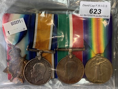 Lot 623 - Medals - (4)