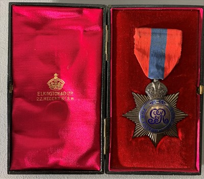 Lot 627 - Imperial Service 'Star' Medal (King George V)...