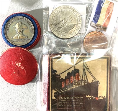 Lot 634 - Maritime Interest Medallions/Medal - (4)
