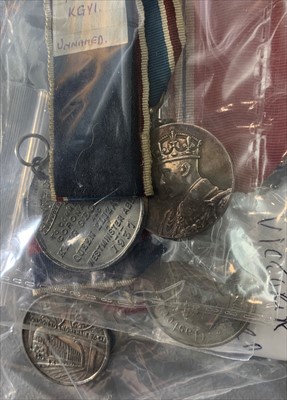 Lot 635 - Commemorative Royalty Related Medals - (4) & Railway Interest (1)