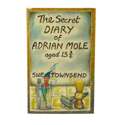 Lot 61 - SUE TOWNSEND. 'the Secret Diary of Adrian Mole age 13 3/4'.