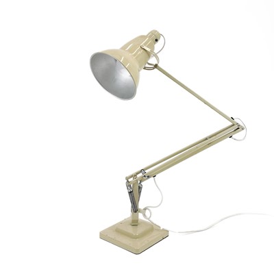 Lot 83 - A Herbert Terry cream finish anglepoise lamp.