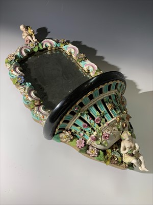 Lot 1417 - A late 19th century continental porcelain...
