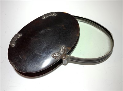 Lot 2537 - A good large George III tortoiseshell and...
