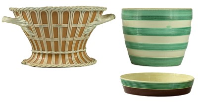 Lot 36 - A Wedgwood flower pot