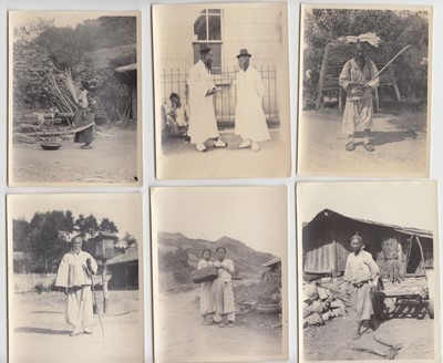 Lot 75 - Korea interest. Sixty-three early 20th century photographs.
