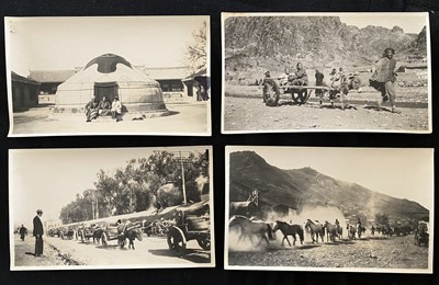Lot 67 - Mongolia interest. A collection of early 20th century photographs.
