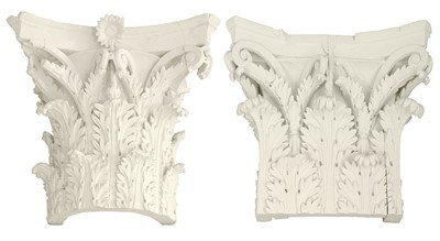 Lot 74 - Two 18th century capitals
