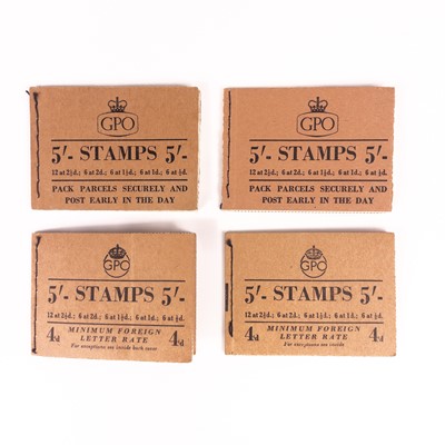 Lot 560 - GB Composite & Elizabeth II 5/- Booklets.