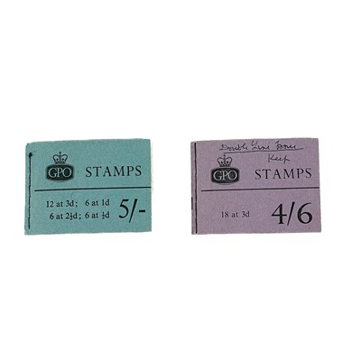 Lot 562 - G.B. Elizabeth II Graphite Lined Booklets (x2).