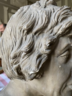Lot 287 - A Bust of Nelson, Lucius Gahagan 1773-1855