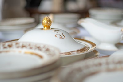 Lot 104 - Royal Dinner Service made  for HRH Augustus Frederick Duke of Cambridge (1773-1843)