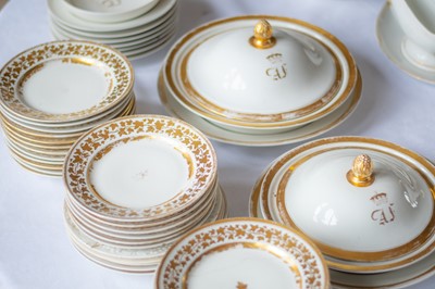 Lot 104 - Royal Dinner Service made  for HRH Augustus Frederick Duke of Cambridge (1773-1843)