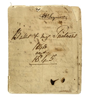 Lot 197 - Balls & My Partners 1844-1845, by Miss AHE Seymour