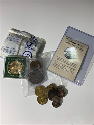 Lot 562K - Cornish Medallions + Tokens