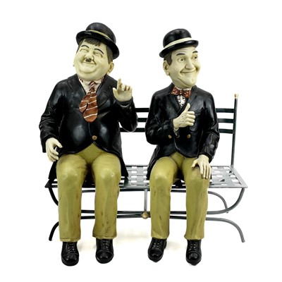 Lot 946 - Laurel & Hardy Seated Pair.