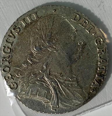 Lot 562Q - Great Britain Shilling, 1787 George III with...