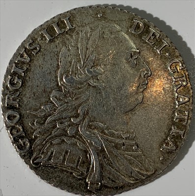 Lot 562R - Great Britain shilling 1787 George III with...