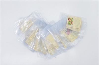 Lot 542 - Kensitas silk flower cigarette cards. Approx....
