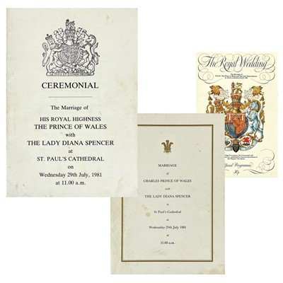 Lot 215 - PRINCESS DIANA ROYAL INTEREST