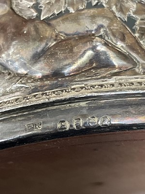 Lot 4 - An exceptional pair of Regency silver wine decanter stands by Philip Rundell.