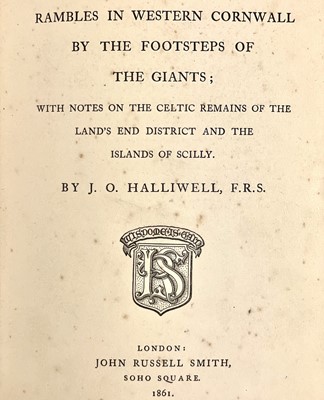 Lot 58 - J. O. Halliwell.