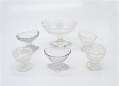 Lot 1457 - A collection of Georgian and later salts etc.