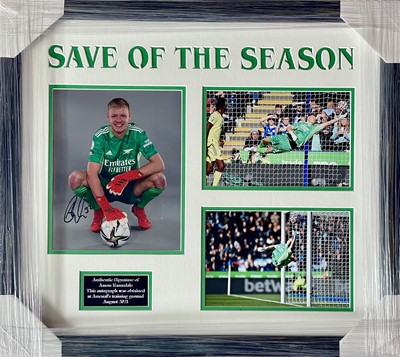 Lot 901 - Arsenal FC - signed Aaron Ramsdale