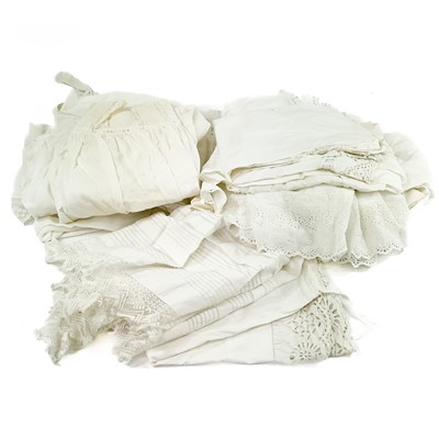 Lot 1603 - A victorian christening gown.