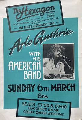 Lot 106 - Six original Concert posters.