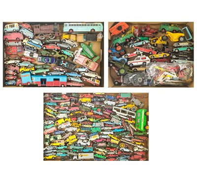 Lot 759 - Playworn diecast toys - Dinky, Corgi, matchbox etc.