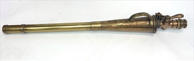 Lot 348 - A Pyrene brass foam making branch pipe, with...