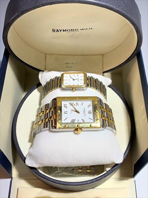 Lot 2601 - A Raymond Weil gentlemans Tango wristwatch,...