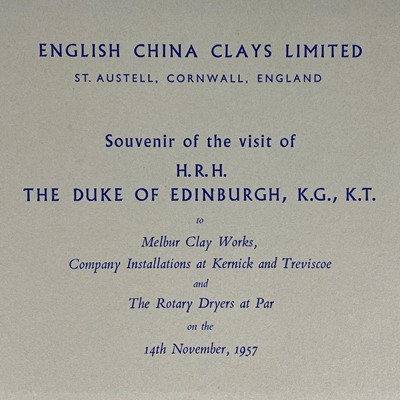 Lot 17 - Three works related to China Clay