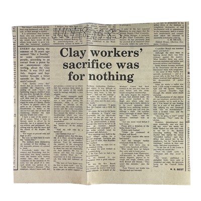 Lot 17 - Three works related to China Clay