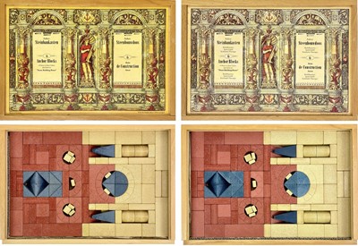 Lot 705 - Anchor blocks by German manufacturer Richter Steinbaukasten set 6 (x2)