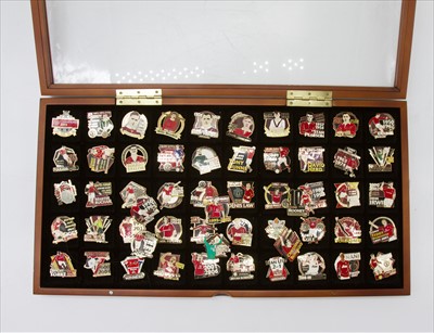Lot 369 - A collection of fifty Six Manchester United FC...