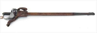 Lot 387 - A George V officer's dress sword, with wired...