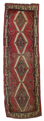 Lot 9 - A North West Persian runner, mid 20th century.