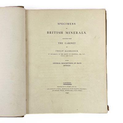 Lot 12 - Philip Rashleigh (1729-1811). 'Specimens of British Minerals,'