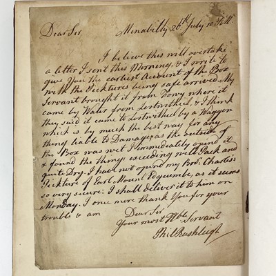 Lot 12 - Philip Rashleigh (1729-1811). 'Specimens of British Minerals,'