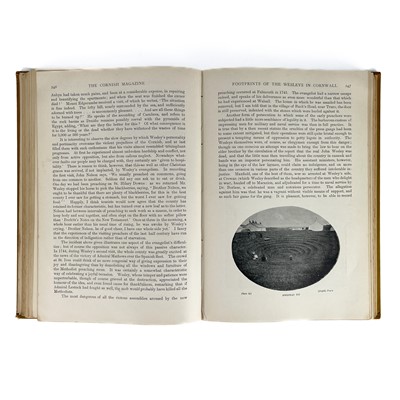 Lot 23 - 'The Cornish Magazine,' three copies.