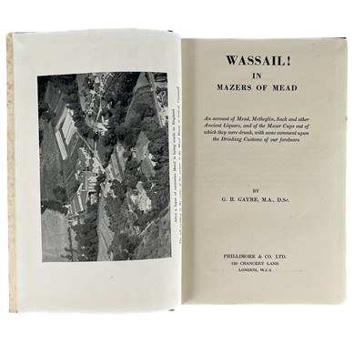 Lot 44 - G. R. Gayre M.A