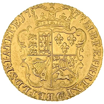 Lot 73 - GB gold Half Guinea 1777