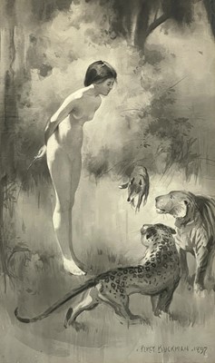 Lot 9 - Percy BUCKMAN (1865-?)
