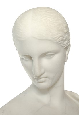 Lot 270 - A Neopolitan marble sculpture after Scopas by Giuseppe VACCA (1803-1871)